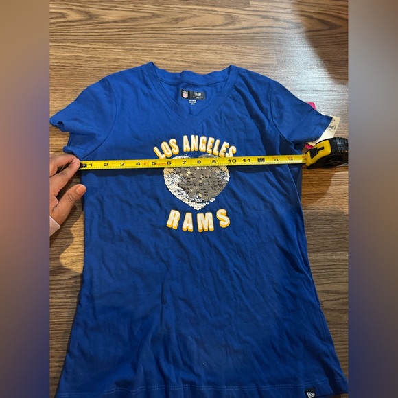 NFL Team Apparel Blue T-Shirt - Picture 2 of 6